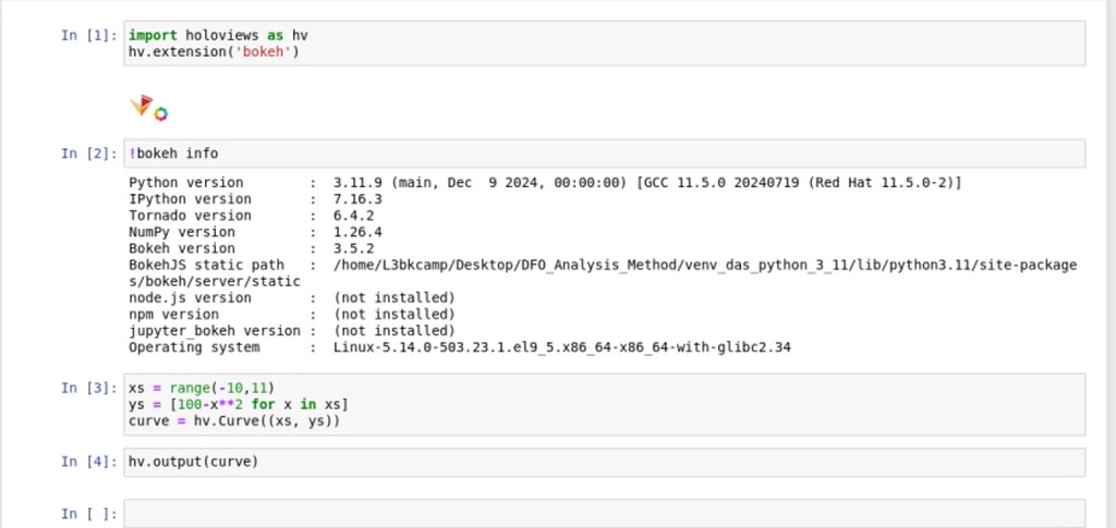 Holoviews not displaying output - HoloViews - HoloViz Discourse