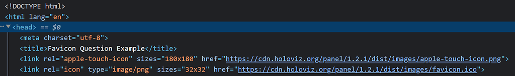 Specifying Favicon for standalone HTML - Panel - HoloViz Discourse